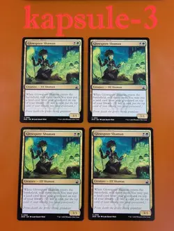 4x Glowspore Shaman | Ravnica Remastered | MTG Magic Cards - Image 1