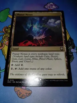 1x Planar Nexus - 132 - NM - Commander: Modern Horizons 3 - MTG - Image 1