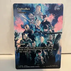 MTG Final Fantasy Through the Ages, Endwalker (Brainstorm) - Borderless 0028 U - Image 1