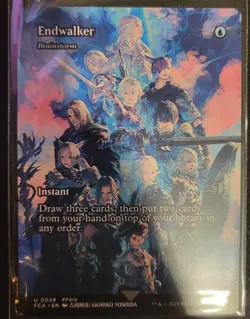 MTG Final Fantasy Through the Ages, Endwalker (Brainstorm) - Borderless 0028 U - Image 1