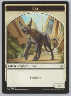 MTG (10) Cat Token - Amonkhet (AKH) 16/25 -Xa68 - Image 2