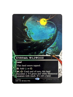 Stirring Wildwood R 0039 Borderless Regular MTG Edge Of Eternities EOS EN NM/M - Image 1