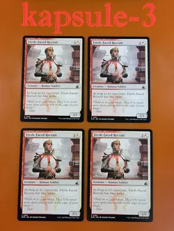4x Fresh-Faced Recruit | Ravnica Remastered | MTG Magic Cards - Image 1