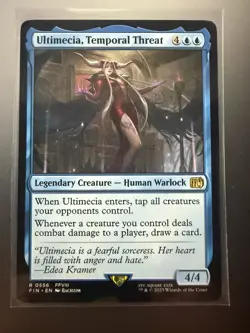 MTG Ultimecia, Temporal Threat Final Fantasy 0556 FFVII NM - Image 1