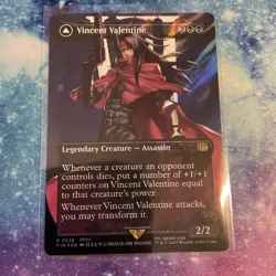 Vincent Valentine // Galian Beast (FOIL) x1 - MTG Final Fantasy FIN #528 - Image 1