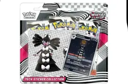 Black Bolt + White Bolt Pokemon TCG Tech Sticker Collection Blister Set - Image 3