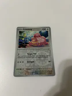 Lickitung - 124/162 - Reverse Holo Common - SV5: Temporal Forces - Pokemon TCG - Image 1