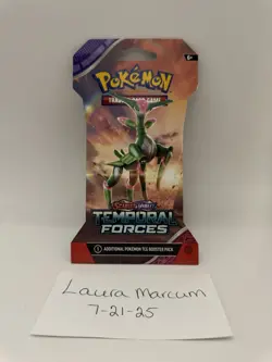 4 Pokemon Temporal Forces Sleeved Booster Pack ~NEW FACTORY SEALED~FREE SHIPPING - Image 1