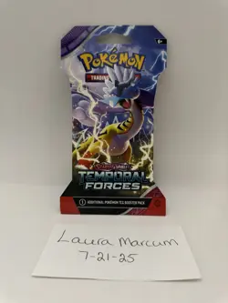 4 Pokemon Temporal Forces Sleeved Booster Pack ~NEW FACTORY SEALED~FREE SHIPPING - Image 2