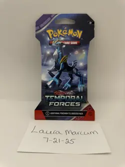 4 Pokemon Temporal Forces Sleeved Booster Pack ~NEW FACTORY SEALED~FREE SHIPPING - Image 3