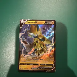 Pokemon Zeraora V SWSH263 Black Star Promo Holo NM - Image 1