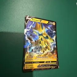 Pokemon Zeraora V SWSH263 Black Star Promo Holo NM - Image 3