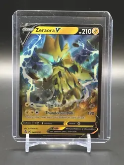 Pokemon Zeraora V SWSH263 Black Star Promo Holo NM - Image 1