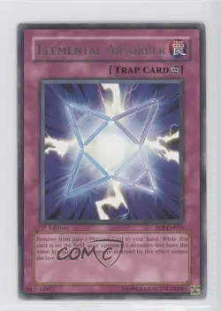 R - Elemental Absorber 1st Ed. YuGiOh Enemy of Justice #EOJ-EN056 2006 1md - Image 1