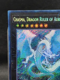 Chasma, Dragon Ruler of Auroras ALIN-EN047 Secret Rare Yugioh Alliance Insight - Image 2