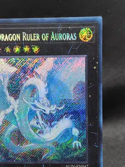 Chasma, Dragon Ruler of Auroras ALIN-EN047 Secret Rare Yugioh Alliance Insight - Image 3