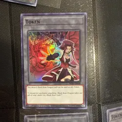 Yugioh Akiza & Black Rose Dragon Token - TKN5-EN008 - Super Rare - Sealed - Image 1