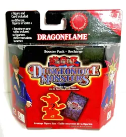 Yugioh Dungeon Dice Monsters Dragonflame Series 1 Booster 2002 Factory Sealed - Image 2