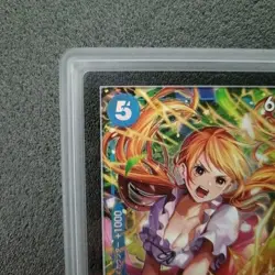 Nami SR OP11-054 [PAR] ARS10+ | One Piece Card A Fist of Divine Speed Japanese - Image 5