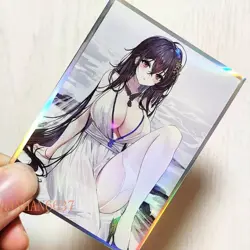 60pcs Azur Lane Taihou Card Protectors 67*92mm Otaku Gift Animation Soft Sleeves - Image 2