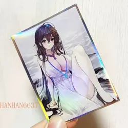 60pcs Azur Lane Taihou Card Protectors 67*92mm Otaku Gift Animation Soft Sleeves - Image 3