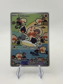 Pokemon TCG Clobbopus Rare Illustration Card 207/191 Sv08: Surging Sparks - Image 1