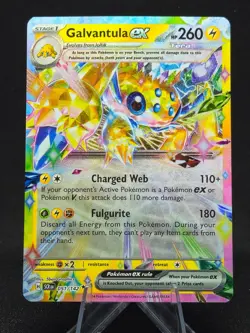Galvantula 051/142 Stellar Crown Pokemon Card NM Double Rare - Image 1