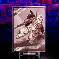 MSZ-006 Zeta Gundam Premium Trading Card R Foil Video Game Soul YX-01-042 - Image 3