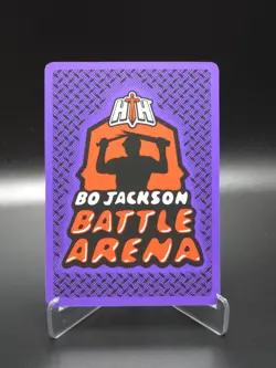 Steel Cage 2025 Bo Jackson Battle Arena Alpha Update Play Card SP #PL-27 - Image 2