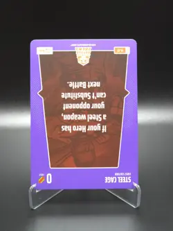 Steel Cage 2025 Bo Jackson Battle Arena Alpha Update Play Card SP #PL-27 - Image 3