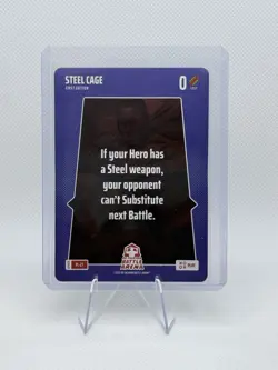 Steel Cage 2025 Bo Jackson Battle Arena Alpha Update Play Card SP #PL-27 - Image 1