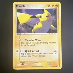 Pikachu 78/110 Pokemon Card TCG Holon Phantoms Regular - Image 1