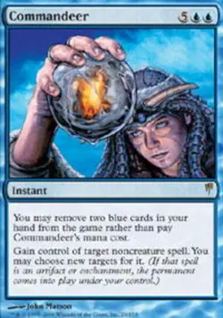Mint/Near-Mint, English - 1 x MTG Commandeer Coldsnap - Image 1