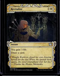 MTG Magic the Gathering Revitalize (9/252) Strixhaven Mystical Archive LP - Image 1