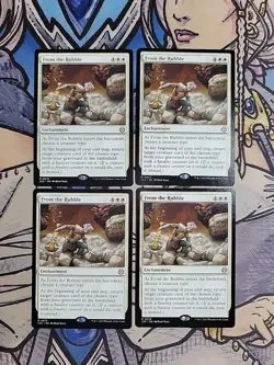 4x From the Rubble - NM/M LCC MTG Magic - Image 1