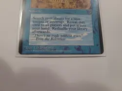 Mtg - Merchant Scroll *Miscut / Misprint* - Image 4