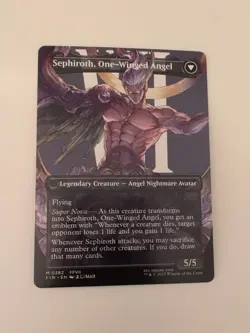MTG Sephiroth Fabled SOLDIER (Borderless 382) (Non-Foil) - NM - FINAL FANTASY - Image 2