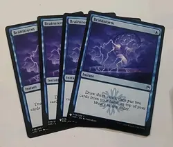 Mtg - Brainstorm x4 - Image 1