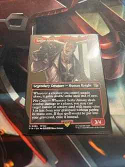 Mtg Seifer Almasy BORDERLESS - Final Fantasy + Bonus Foils - Image 2
