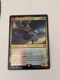 MTG - Terra, Magical Adept (FIN) FOIL FINAL FANTASY - Image 2