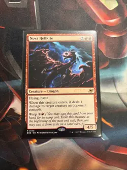 Mtg Nova Hellkite - Edge Of Eternities + Bonus Foils - Image 1