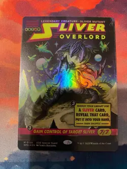 MTG Edge of Eternities Special Guest Sliver Overlord Foil - Image 1