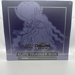 Pokemon TCG: Chilling Reign ETB Shadow Rider Calyrex Sealed (SMALL TEAR) - Image 5