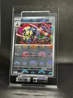 Escavalier Poke Ball Reverse Holo Scarlet & Violet Black Bolt #060/086 Pokemon - Image 1