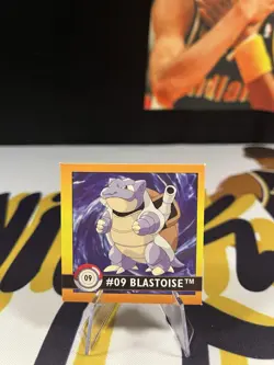 Pokemon 1999 Artbox Series 1 Sticker Blastoise 09 LP - Image 1