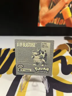 Pokemon 1999 Artbox Series 1 Sticker Blastoise 09 LP - Image 2