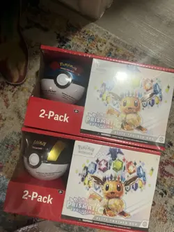 Sam's Club Pokemon Prismatic ETB and Pokeball Bundle Sealed! X2 - Image 1
