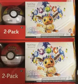 Sam's Club Pokemon Prismatic ETB and Pokeball Bundle Sealed! X2 - Image 1