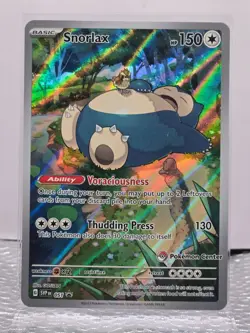 Snorlax - 051 (Pokemon Center Exclusive) 051 Sv: Scarlet & Violet Promo Cards... - Image 1