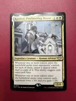 *** Kambal, Profiteering Mayor *** Outlaws of Thunder Junction NM MTG English - Image 1